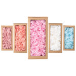 Boxed wood hydrangea eternal flowers 100g