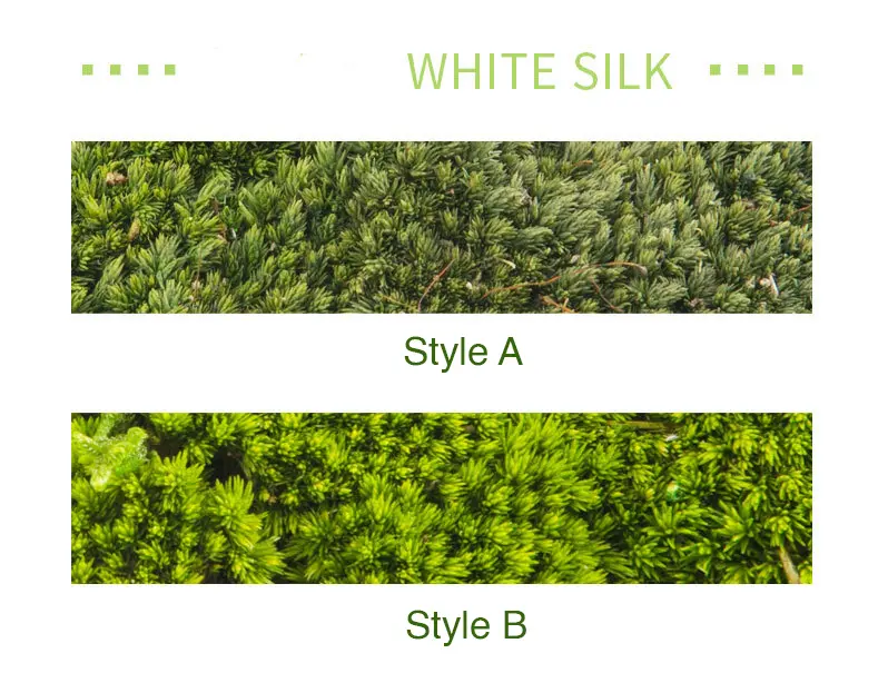 Perpetual moss wall making soft furnishing decoration