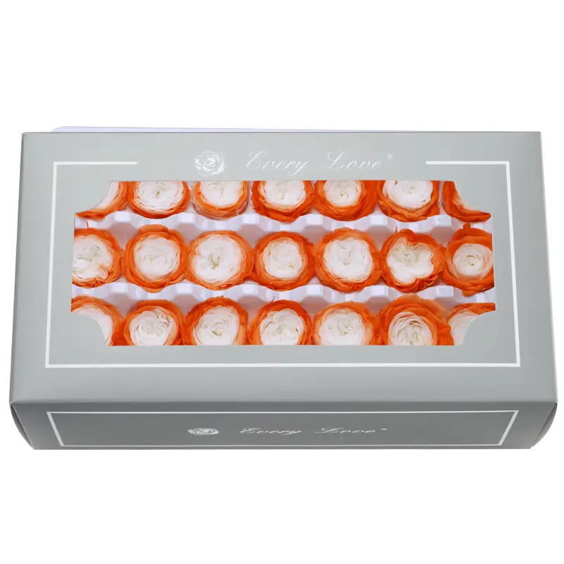 Preserved Flower DIY material A Grade Austin Rose Head 2-3cm 21pcs