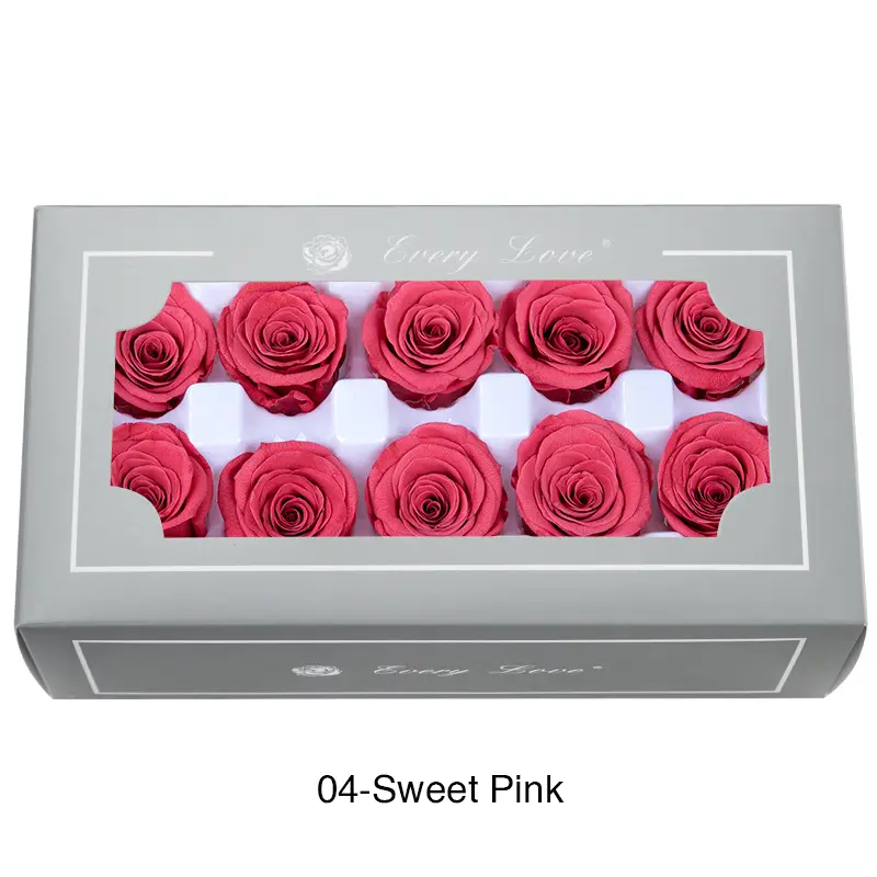 Eternal Flower A Grade Rose Head 4cm 10pcs