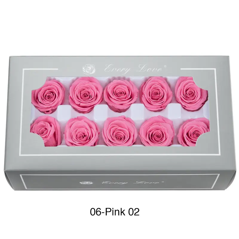 Eternal Flower A Grade Rose Head 4cm 10pcs