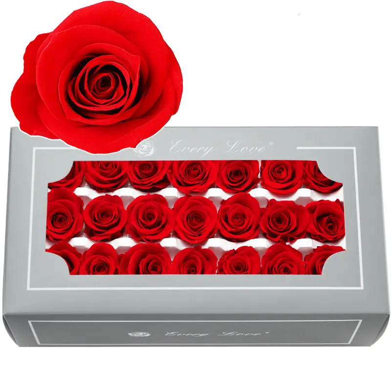 1 Preserved Flower A Grade Rose Head 2-3cm