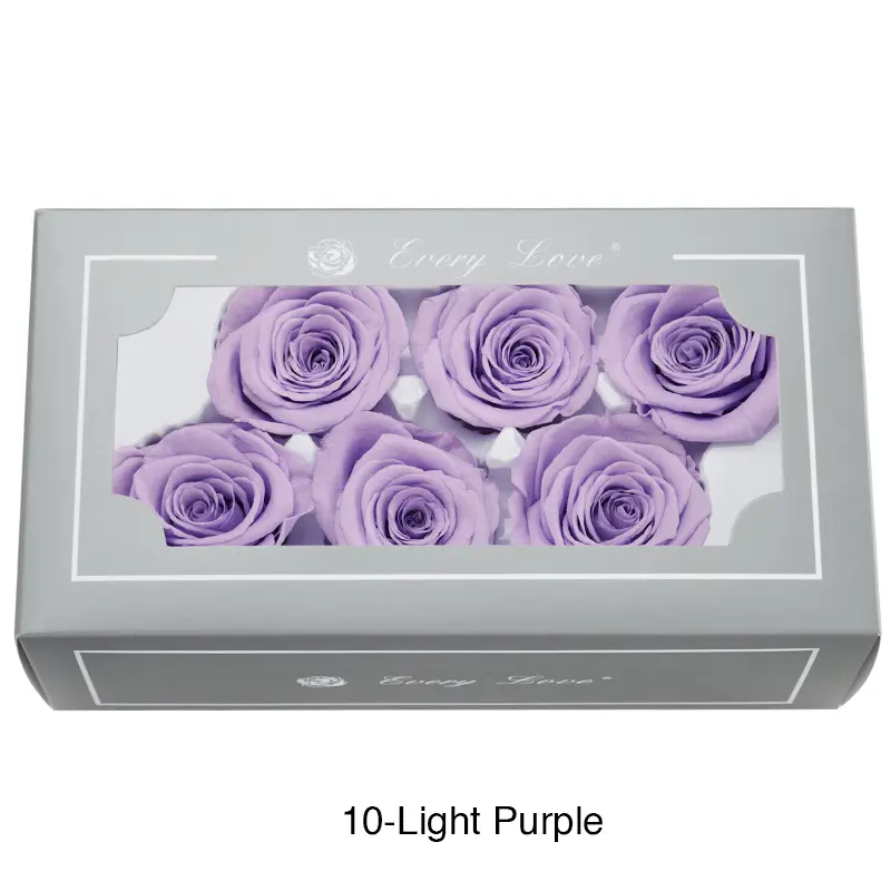 Preserved Flower A Grade Rose Head 5-6cm 6pcs