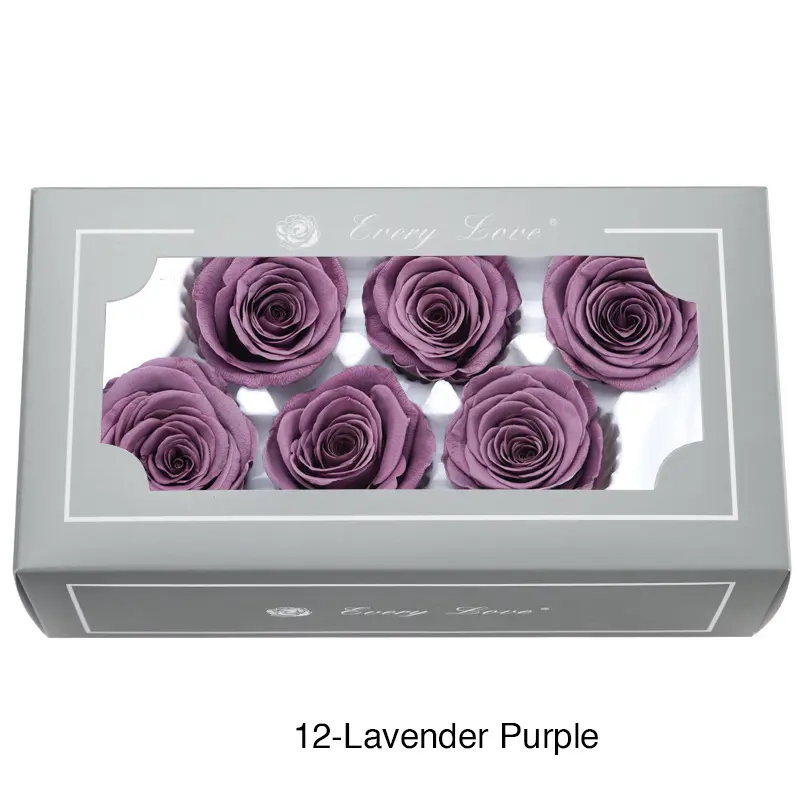 Preserved Flower A Grade Rose Head 5-6cm 6pcs