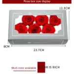 Preserved Flower A Grade Rose Head 5-6cm 6pcs