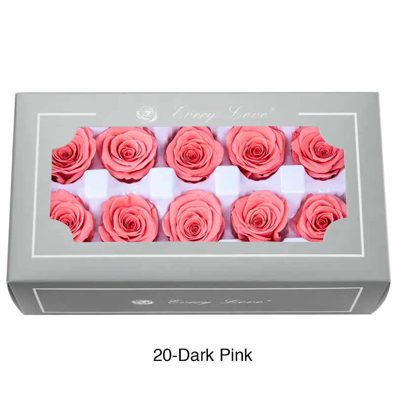 Eternal Flower A Grade Rose Head 4cm 10pcs