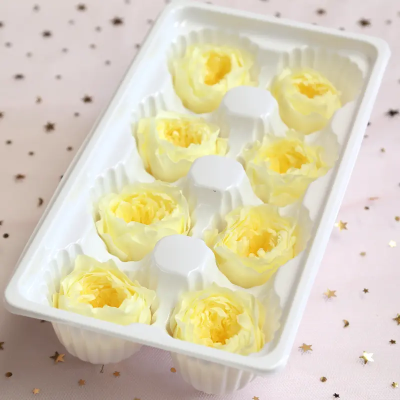 Preserved Flower A Grade Austin Rose Head 5-6cm 8pcs DIY material