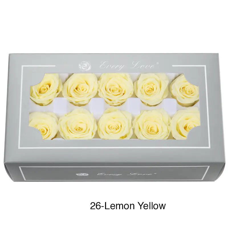 Eternal Flower A Grade Rose Head 4cm 10pcs