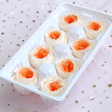 Preserved Flower A Grade Austin Rose Head 5-6cm 8pcs DIY material