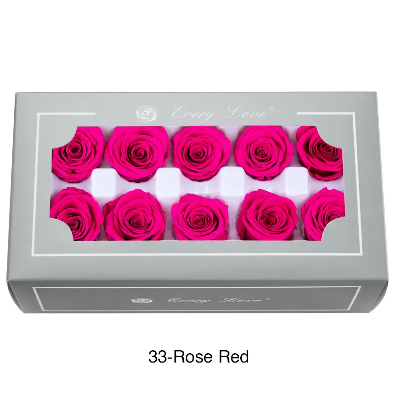 Eternal Flower A Grade Rose Head 4cm 10pcs