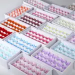 Preserved Flower DIY material A Grade Austin Rose Head 2-3cm 21pcs - Image 5