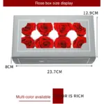 Preserved Flower DIY material A Grade Rose Head 4-5cm 8pcs