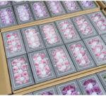 Preserved Flower Grade A Rainbow Color Gradient Rose Head 4-5cm 8 pcs - Image 6