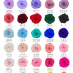 Preserved Flower A Grade Rose Head 5-6cm 6pcs