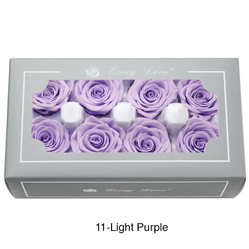 Preserved Flower DIY material A Grade Rose Head 4-5cm 8pcs