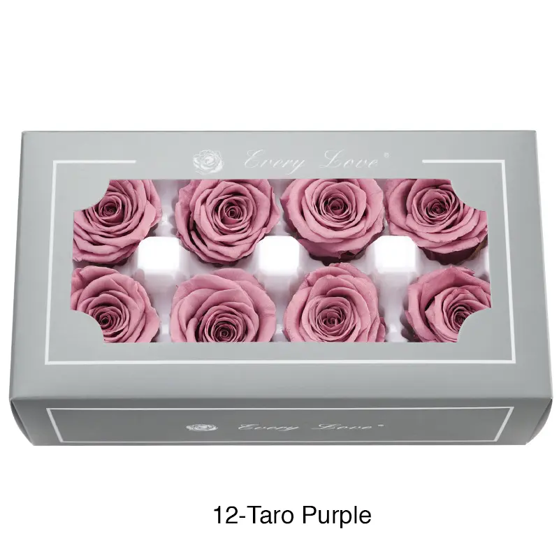 Preserved Flower DIY material A Grade Rose Head 4-5cm 8pcs