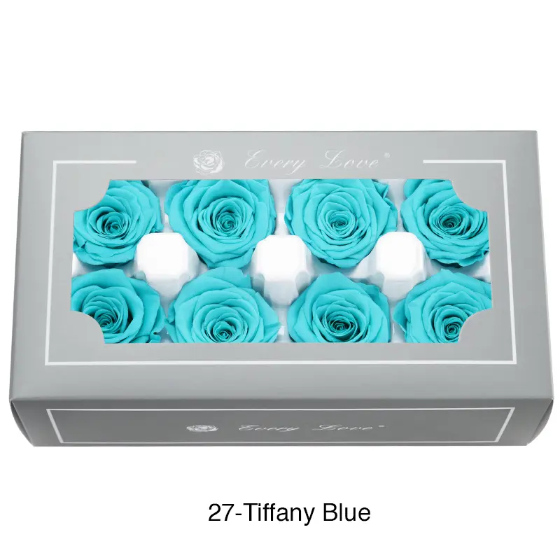 Preserved Flower DIY material A Grade Rose Head 4-5cm 8pcs