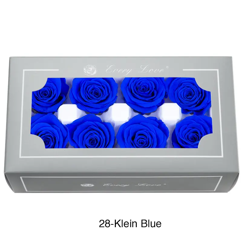 Preserved Flower DIY material A Grade Rose Head 4-5cm 8pcs