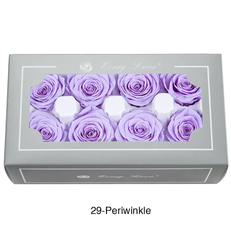 Preserved Flower DIY material A Grade Rose Head 4-5cm 8pcs