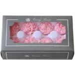 Preserved flower carnation flower head DIY material 4-5cm 8 pcs - Image 3