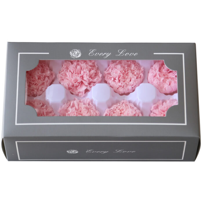 Preserved flower carnation flower head DIY material 4-5cm 8 pcs - Image 3