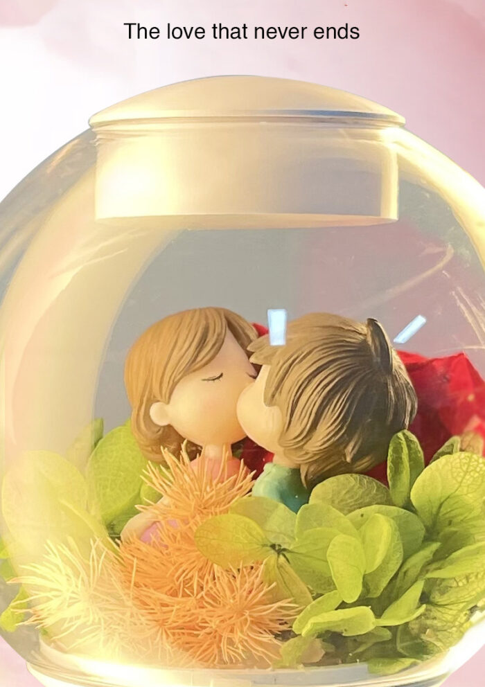 Magnetic Levitation Preserved Flower Bluetooth Audio Creative Valentine's Day Christmas Gift - Image 11