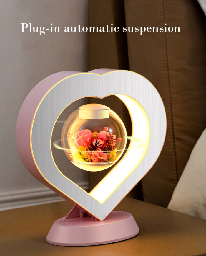 Magnetic levitation eternal flower Bluetooth audio creative Valentine's Day Christmas gift - Image 10