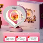 Magnetic levitation eternal flower Bluetooth audio creative Valentine's Day Christmas gift - Image 11