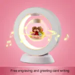 Magnetic Levitation Preserved Flower Bluetooth Audio Creative Valentine's Day Christmas Gift - Image 12