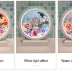 Preserved Flower Bluetooth Speaker Wireless Charging Three-color Table Lamp Birthday Gift Wedding Gift - Image 7