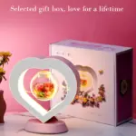 Magnetic levitation eternal flower Bluetooth audio creative Valentine's Day Christmas gift