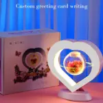 Magnetic levitation eternal flower Bluetooth audio creative Valentine's Day Christmas gift - Image 7