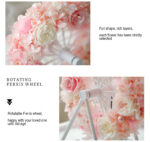 Bluetooth speaker rotating Ferris wheel with eternal rose finished rose box - Image 8