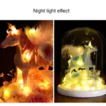 Eternal flower unicorn glass cover Valentine’s Day Christmas gift - Image 2