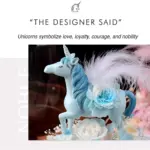 Eternal flower unicorn glass cover Valentine’s Day Christmas gift - Image 7