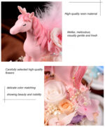 Eternal flower unicorn glass cover Valentine’s Day Christmas gift - Image 11