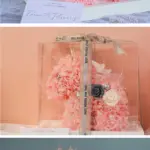 Eternal flowers unicorn acrylic gift box birthday gift with ribbon light string - Image 15