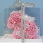 Eternal flowers unicorn acrylic gift box birthday gift with ribbon light string - Image 14