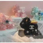 Eternal flowers unicorn acrylic gift box birthday gift with ribbon light string - Image 12