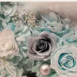 Eternal flowers unicorn acrylic gift box birthday gift with ribbon light string - Image 13