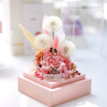 Perpetual flowers finished dandelion flower box Valentine's Day gift - Image 11
