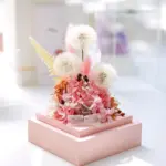 Perpetual flowers finished dandelion flower box Valentine's Day gift - Image 11