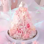 Preserved Rose Sea Princess Glass Dome Gift - Image 3