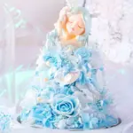 Preserved Rose Sea Princess Glass Dome Gift - Image 9