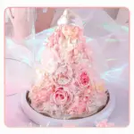 Preserved Rose Sea Princess Glass Dome Gift - Image 10