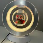 Remote control color light bluetooth speaker magnetic levitation eternal flower lamp Christmas small bouquet Valentine's Day gift - Image 12