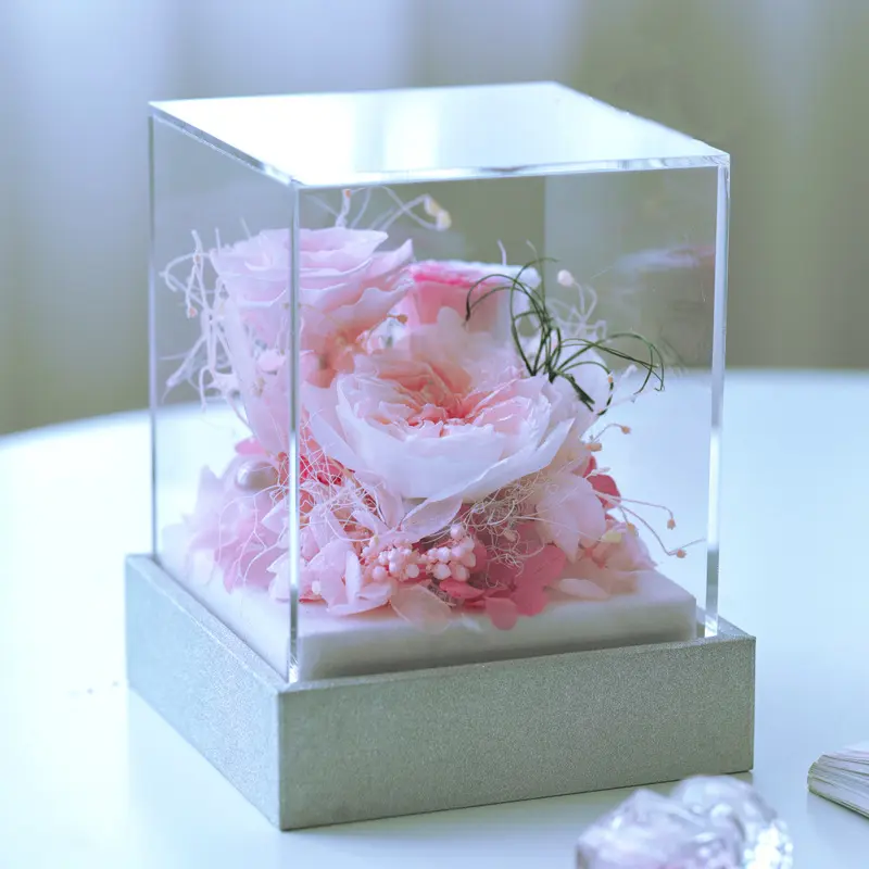 Teacher's Day gift birthday confession gift everlasting flowers finished gift box