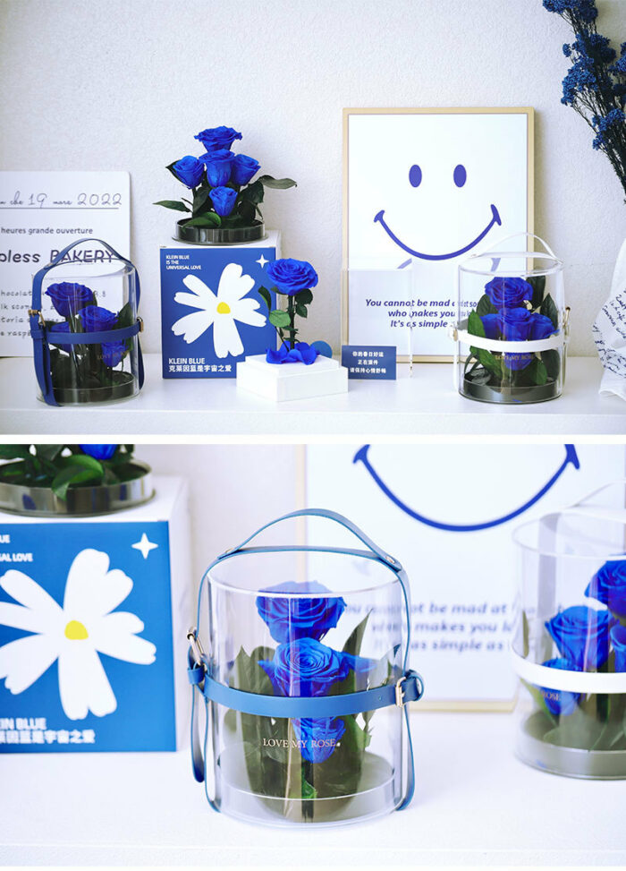 Preserved flower finished rose box acrylic box business gift teacher's day gift - Image 9